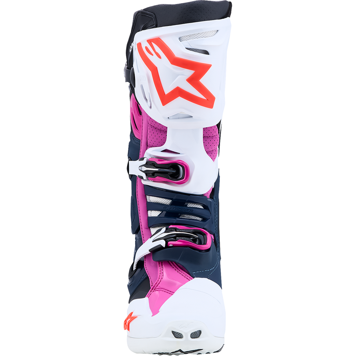 ALPINESTARS Tech 10 Supervented Boots - Dark Blue/White/Black/Fuchsia - US 7 / EU 40.5 2010520-7337-7