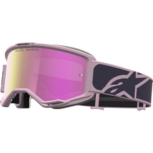 ALPINESTARS GOGGLES Vision 5 Goggle - Rora - Graystone/Old Pink - Pink Mirror Lens 5101927-9356