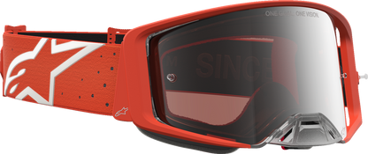 ALPINESTARS GOGGLES Youth Vision Goggle - Vesta - Orange/Silver - Silver Mirror Lens 5140127-4013