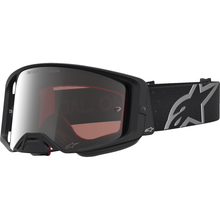 ALPINESTARS GOGGLES Supertech Goggle - Vesta - Matte Black/Silver - Silver Mirror Lens 5100727-1728