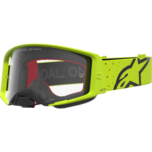 ALPINESTARS GOGGLES Supertech Goggle - Vesta - Fluo Yellow/Black - Clear Lens 5100827-5012