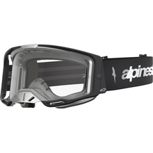 ALPINESTARS GOGGLES Vision 8 Goggle - Amber - Black/Silver - Clear Lens 5101527-1742