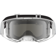 ALPINESTARS GOGGLES Vision 8 Goggle - Amber - White/Silver - Silver Mirror Lens 5101427-2096