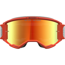 ALPINESTARS GOGGLES Vision 5 Goggle - Rora - Silver/Orange - Red Mirror Lens 5101927-1741