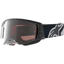 ALPINESTARS GOGGLES Supertech Goggle - Hiten - White/Black - Silver Mirror Lens 5100527-2094