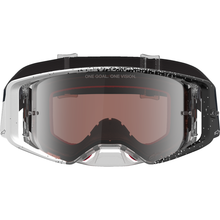 ALPINESTARS GOGGLES Supertech Goggle - Hiten - White/Black - Silver Mirror Lens 5100527-2094