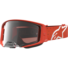 ALPINESTARS GOGGLES Supertech Goggle - Vesta - Orange/Silver - Silver Mirror Lens 5100727-4013