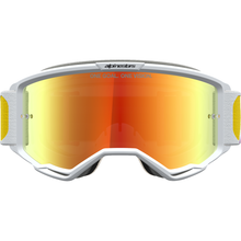 ALPINESTARS GOGGLES Vision 5 Goggle - Drag - Orange/Red - Red Mirror Lens 5101727-4009