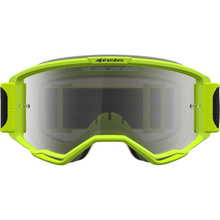 ALPINESTARS GOGGLES Vision 5 Goggle - Rora - Yellow Fluo/Black - Silver Mirror Lens 5101927-1744