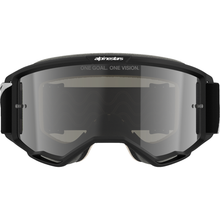 ALPINESTARS GOGGLES Vision 5 Goggle - Corp - Black/White - Silver Mirror Lens 5102127-1763