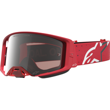 ALPINESTARS GOGGLES Youth Vision Goggle - Vesta - Red Fluo/Chrome - Silver Mirror Lens 5140127-3231