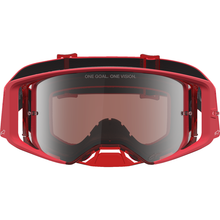 ALPINESTARS GOGGLES Youth Vision Goggle - Vesta - Red Fluo/Chrome - Silver Mirror Lens 5140127-3231