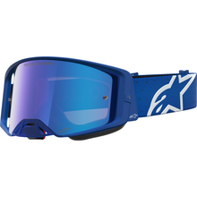ALPINESTARS GOGGLES Youth Vision Goggle - Vesta - Blithe Blue/White - Blue Mirror Lens 5140127-7353