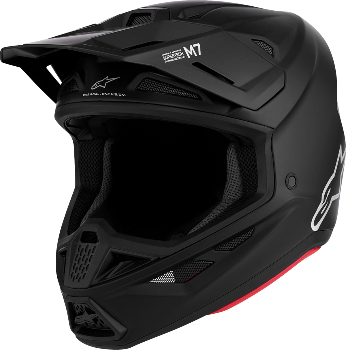 ALPINESTARS SM7 Helmet - Solid - Matte Black - 2XL 8301426-110-2X