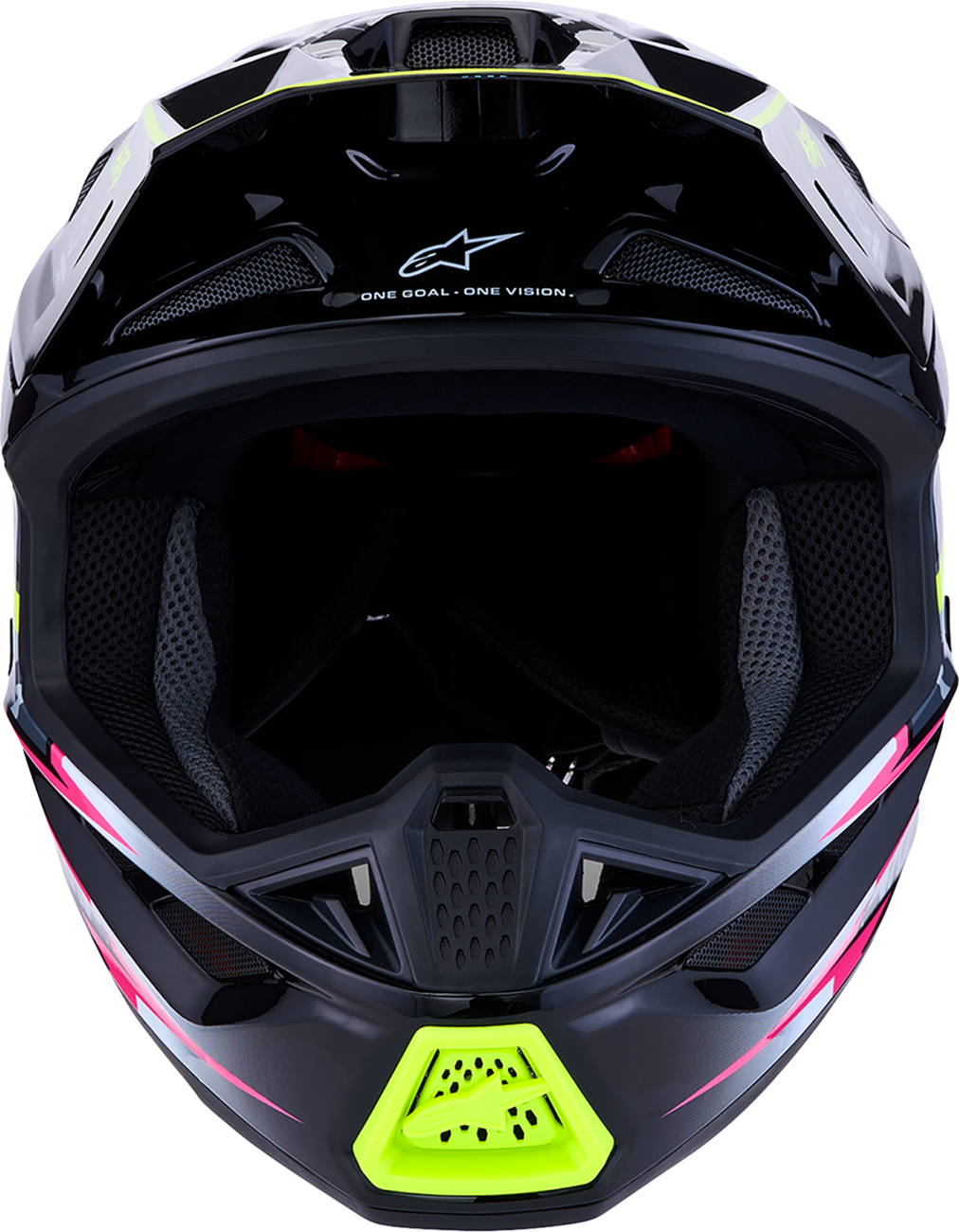 ALPINESTARS SM7 Helmet - Blaster - Black/Gray/White/Yellow Fluo - Large 8301627-1697-L