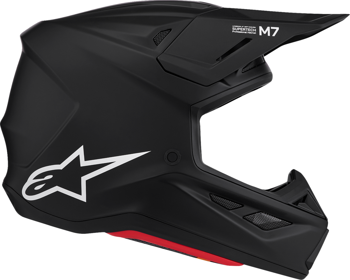 ALPINESTARS SM7 Helmet - Solid - Matte Black - 2XL 8301426-110-2X