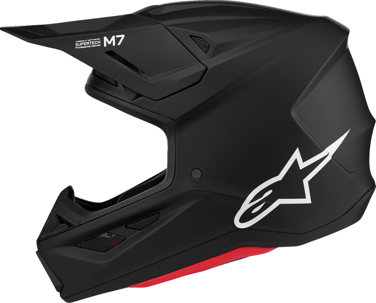 ALPINESTARS SM7 Helmet - Solid - Matte Black - 2XL 8301426-110-2X