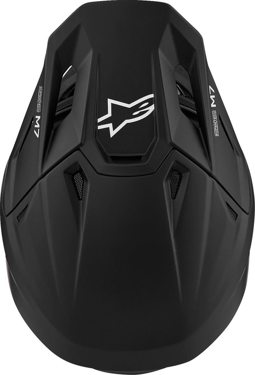 ALPINESTARS SM7 Helmet - Solid - Matte Black - 2XL 8301426-110-2X