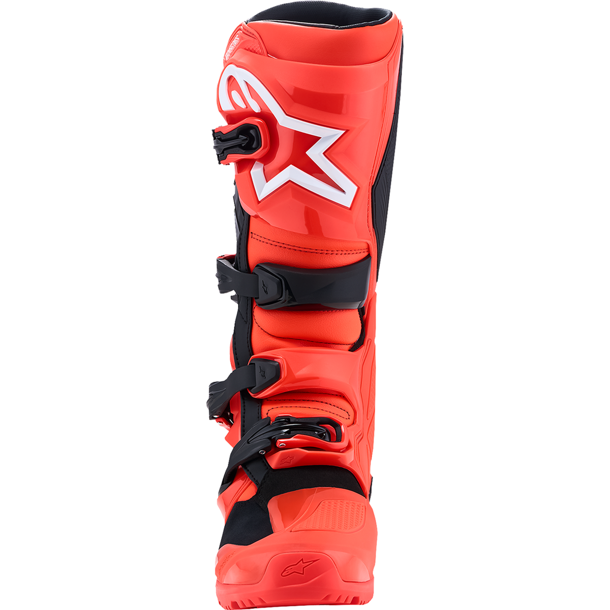 ALPINESTARS Tech 7 Enduro Boots - Black/Fluorescent Red - US 12 / EU 47 2010426-314-12