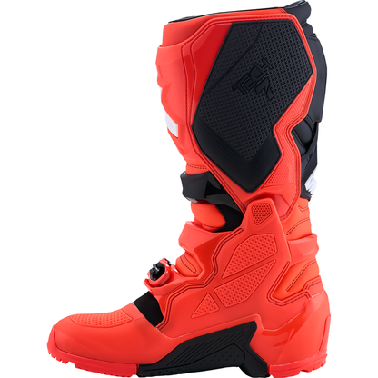 ALPINESTARS Tech 7 Enduro Boots - Black/Fluorescent Red - US 12 / EU 47 2010426-314-12