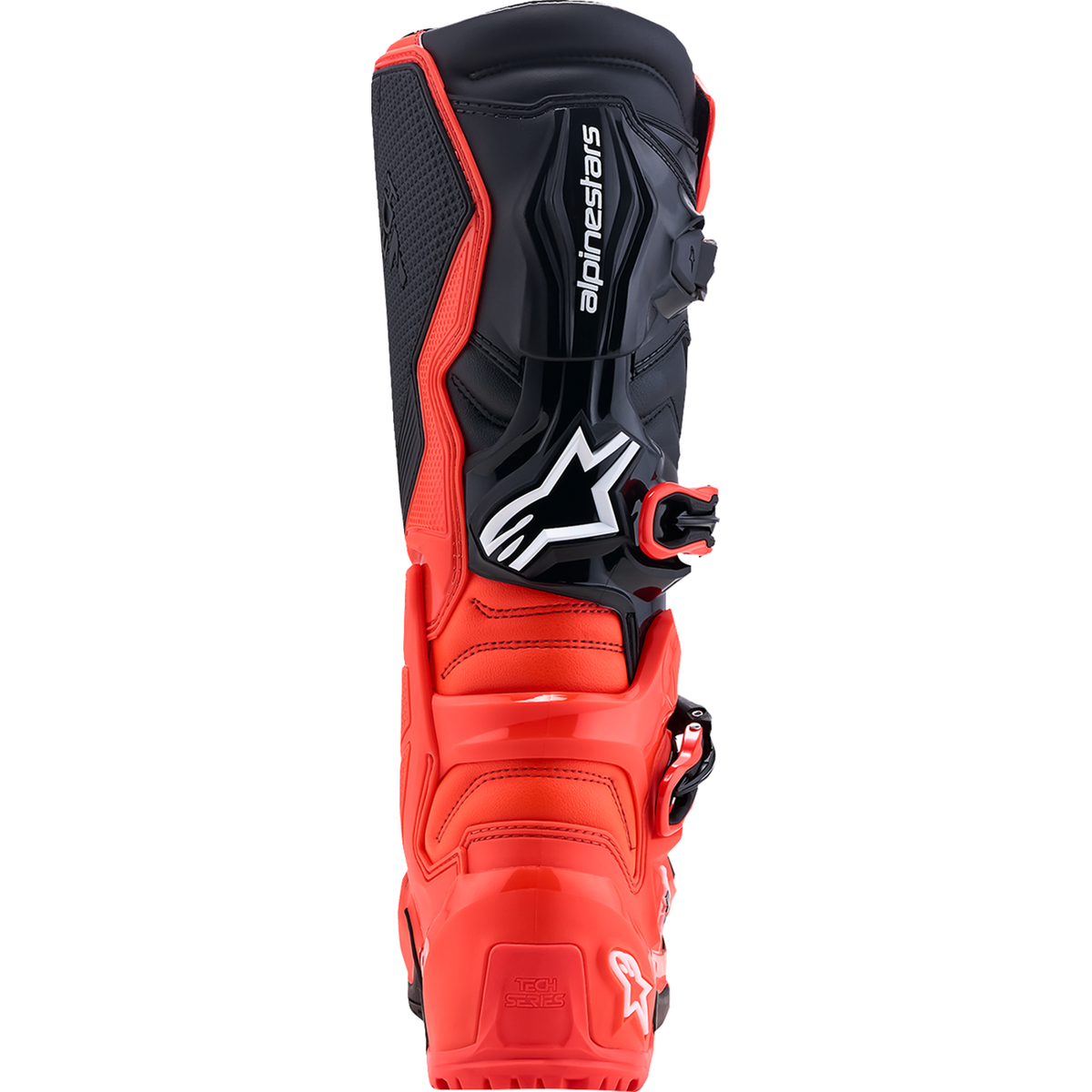 ALPINESTARS Tech 7 Enduro Boots - Black/Fluorescent Red - US 12 / EU 47 2010426-314-12