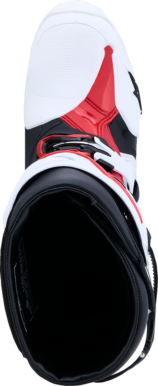 ALPINESTARS Tech 10 Boots - White/Black/Bright Red - US 14 / EU 49.5 2010020-2030-14