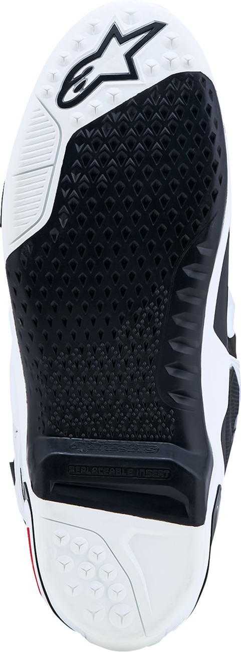 ALPINESTARS Tech 10 Boots - White/Black/Bright Red - US 14 / EU 49.5 2010020-2030-14