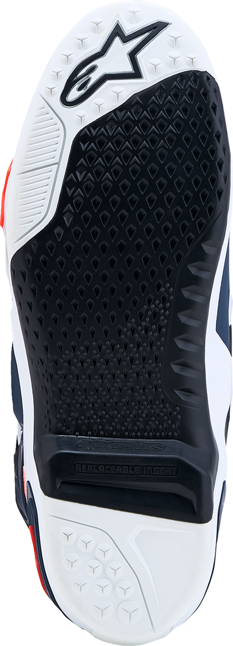 ALPINESTARS Tech 10 Supervented Boots - Dark Blue/White/Black/Fuchsia - US 8 / EU 42 2010520-7337-8