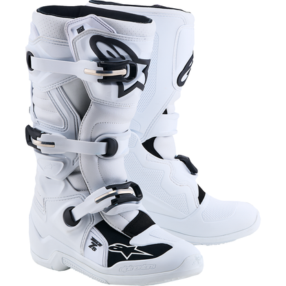 ALPINESTARS Youth Tech 7S Boots - White - US 8 / EU 42 2015017-20-8