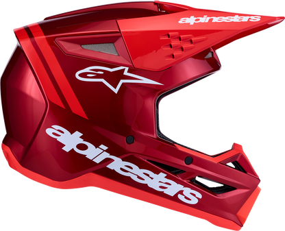 ALPINESTARS SM3 Helmet - Radium - Red/Red Fluo/White - Small 8300826-3216-S