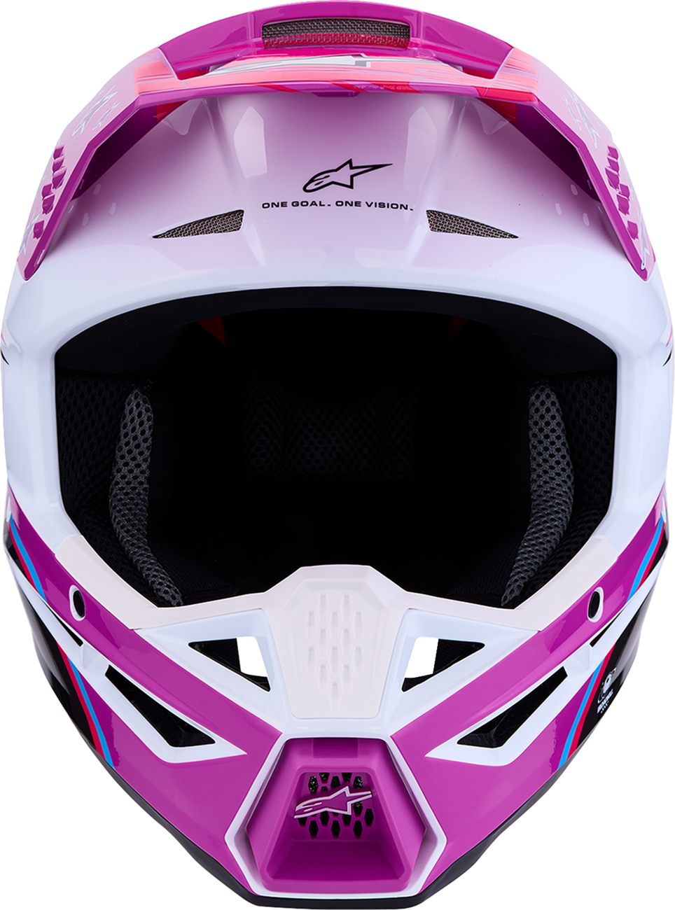 ALPINESTARS SM3 Helmet - Falcon - Purple/White/Black/Pink Fluo - Medium 8300927-3222-M