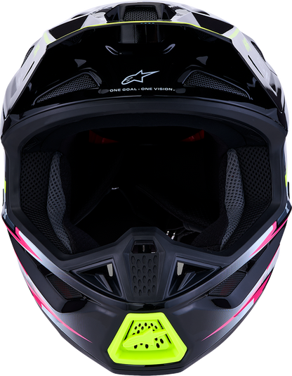 ALPINESTARS SM7 Helmet - Blaster - Black/Gray/White/Yellow Fluo - Small 8301627-1697-S