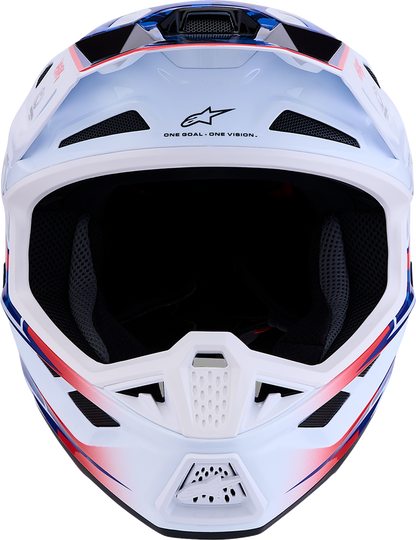 ALPINESTARS SM7 Helmet - Blaster - White/Blue/Red - Small 8301627-2217-S