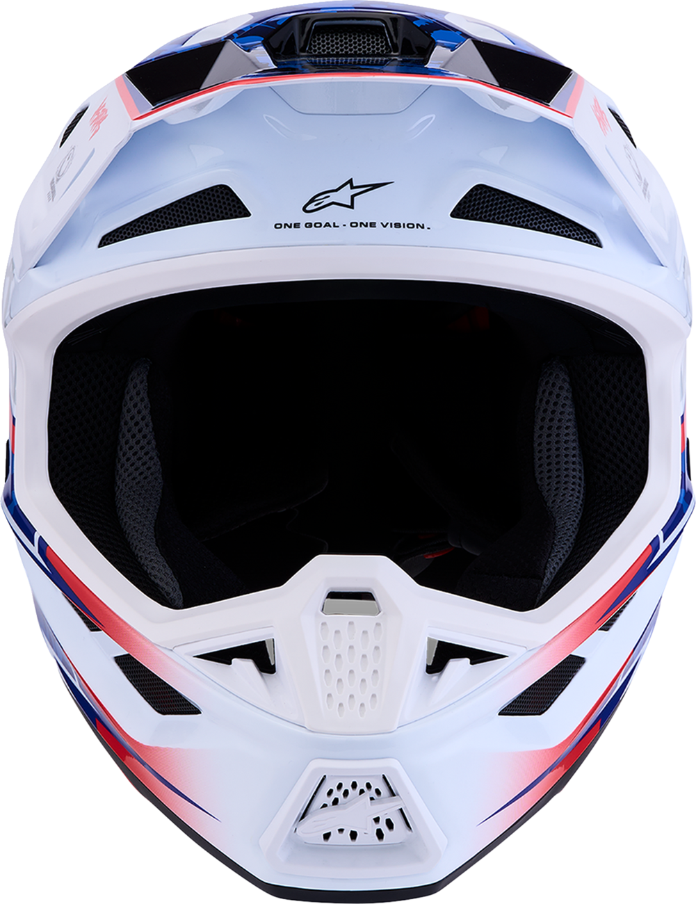 ALPINESTARS SM7 Helmet - Blaster - White/Blue/Red - 2XL 8301627-2217-2X