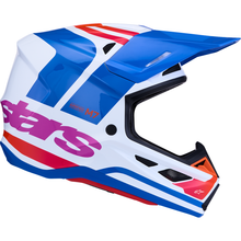 ALPINESTARS SM7 Helmet - Core - White/Blue/Orange/Pink - Medium 8301826-2088-M