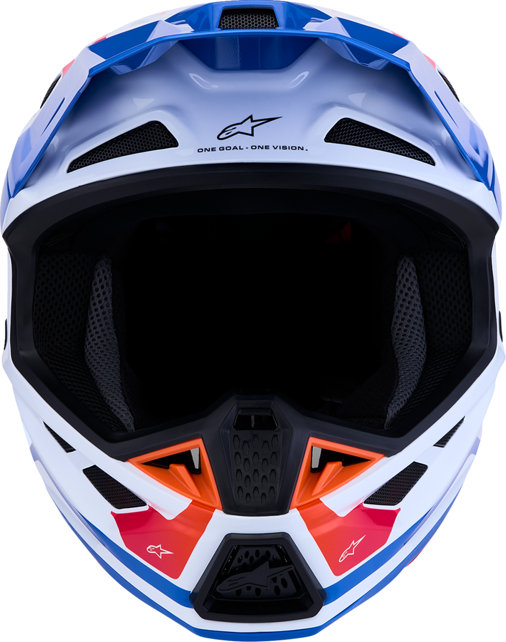 ALPINESTARS SM7 Helmet - Core - White/Blue/Orange/Pink - Medium 8301826-2088-M