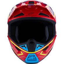 ALPINESTARS SM7 Helmet - Cast - Red/Yellow Fluo/Blue - Medium 8302626-3226-M