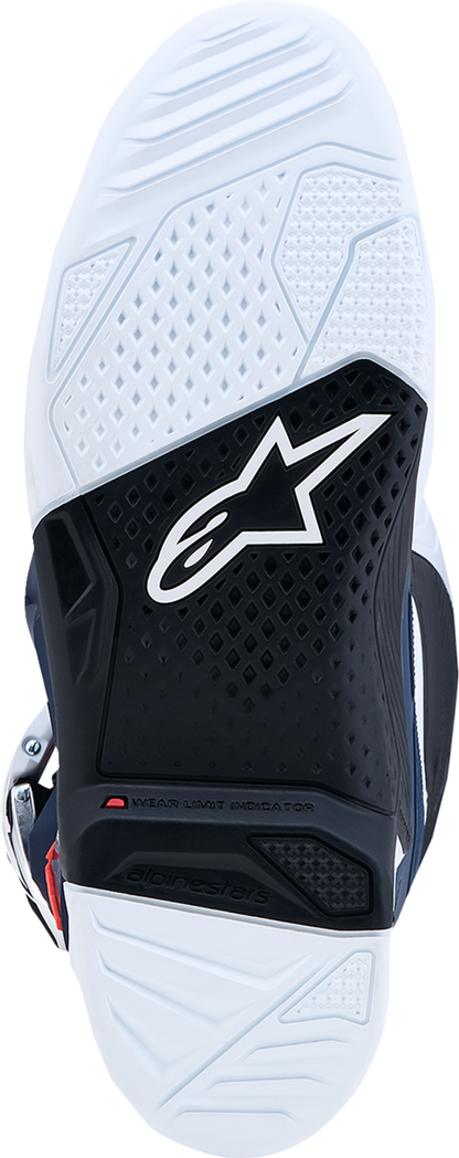 ALPINESTARS Tech 7 Boots - Purple/Blue/Fluorescent Red/White - US 6 / EU 39 2012025-3192-6