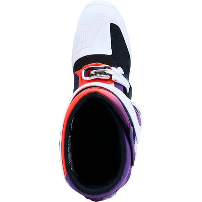 ALPINESTARS Tech 7 Boots - Purple/Blue/Fluorescent Red/White - US 14 / EU 49.5 2012025-3192-14