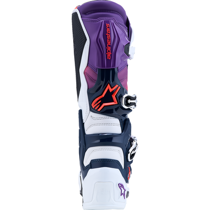 ALPINESTARS Tech 7 Boots - Purple/Blue/Fluorescent Red/White - US 14 / EU 49.5 2012025-3192-14