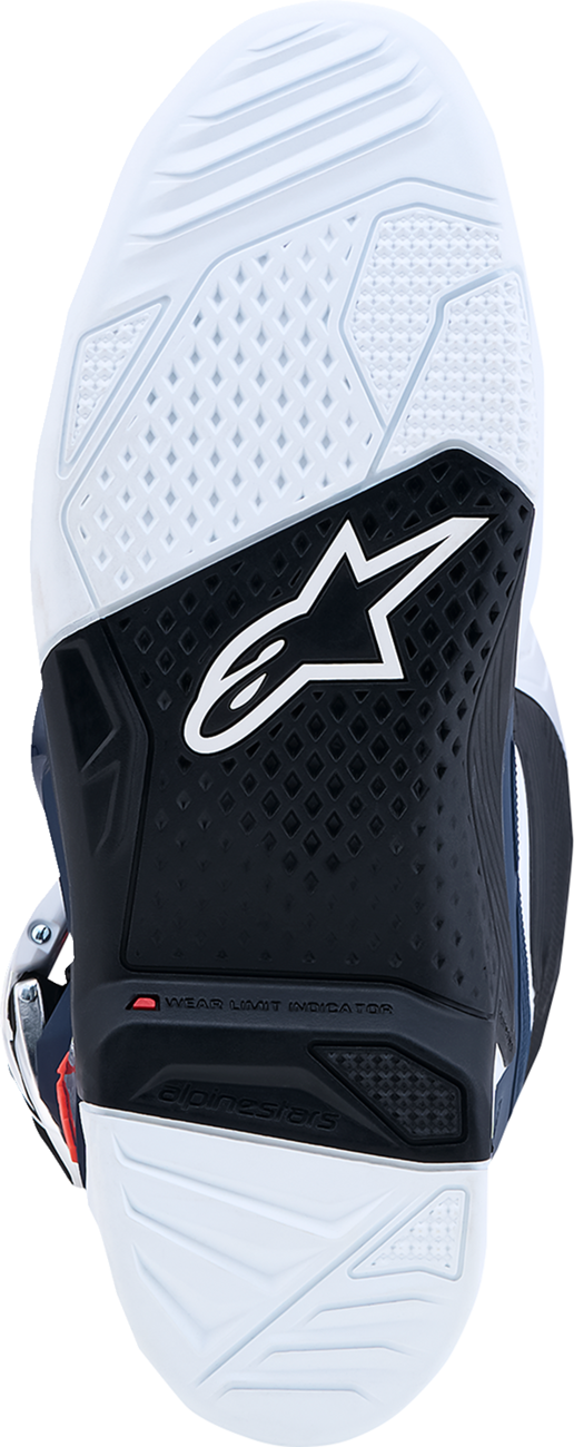 ALPINESTARS Tech 7 Boots - Purple/Blue/Fluorescent Red/White - US 16 / EU 52 2012025-3192-16