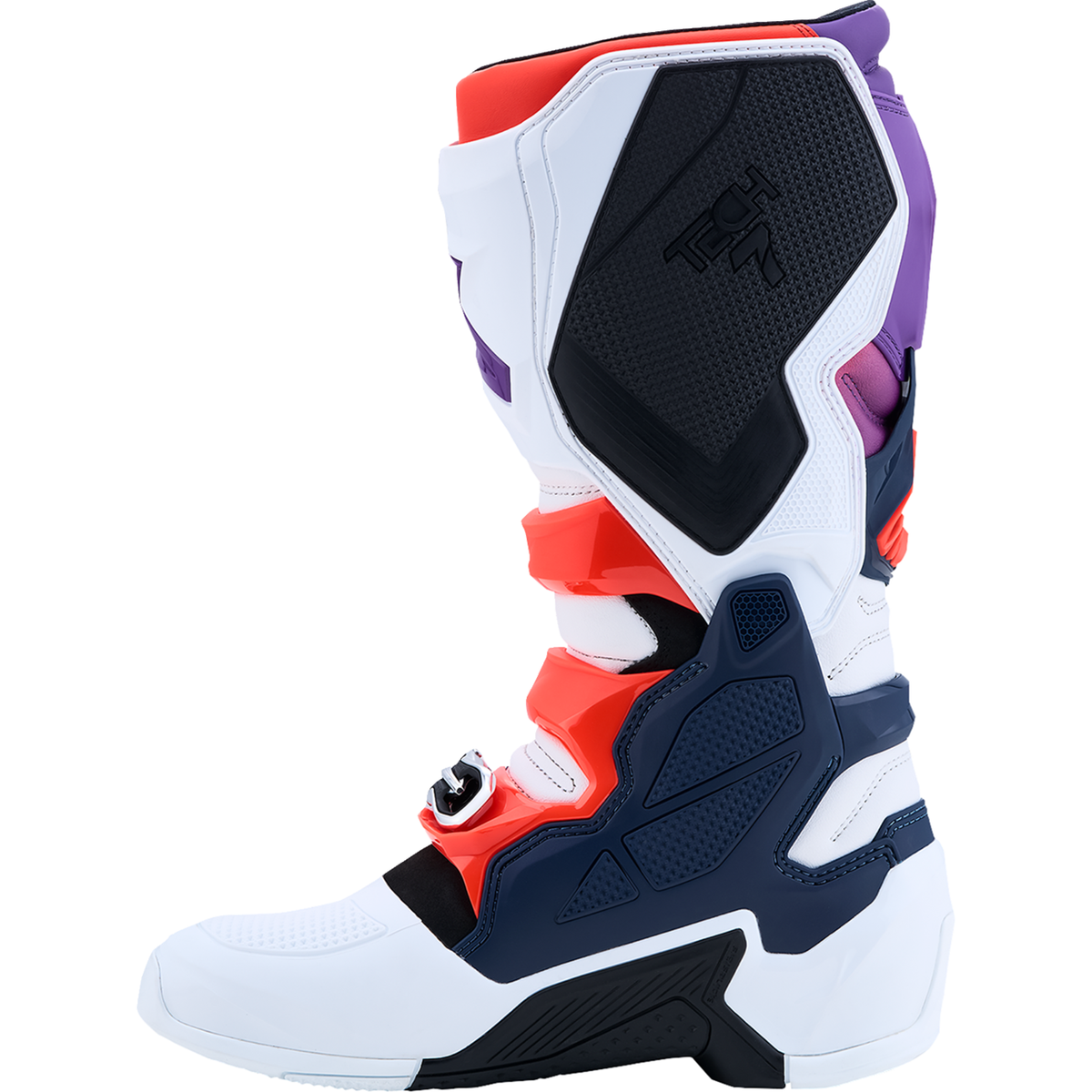 ALPINESTARS Tech 7 Boots - Purple/Blue/Fluorescent Red/White - US 14 / EU 49.5 2012025-3192-14
