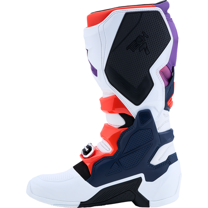 ALPINESTARS Tech 7 Boots - Purple/Blue/Fluorescent Red/White - US 14 / EU 49.5 2012025-3192-14