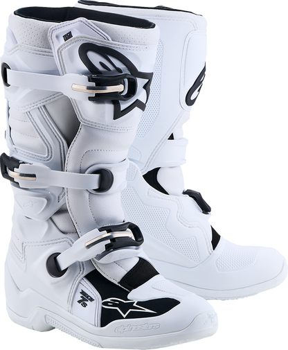 ALPINESTARS Youth Tech 7S Boots - White - US 2 / EU 34 2015017-20-2