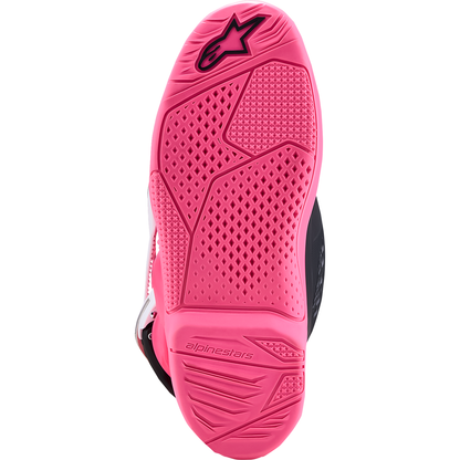 ALPINESTARS Youth Tech 7S Boots - Fluorescent Pink/Black/White - US 4 / EU 37 2015017-3187-4