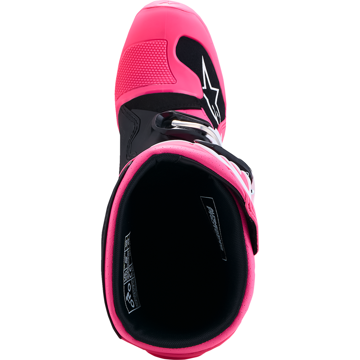 ALPINESTARS Youth Tech 7S Boots - Fluorescent Pink/Black/White - US 4 / EU 37 2015017-3187-4