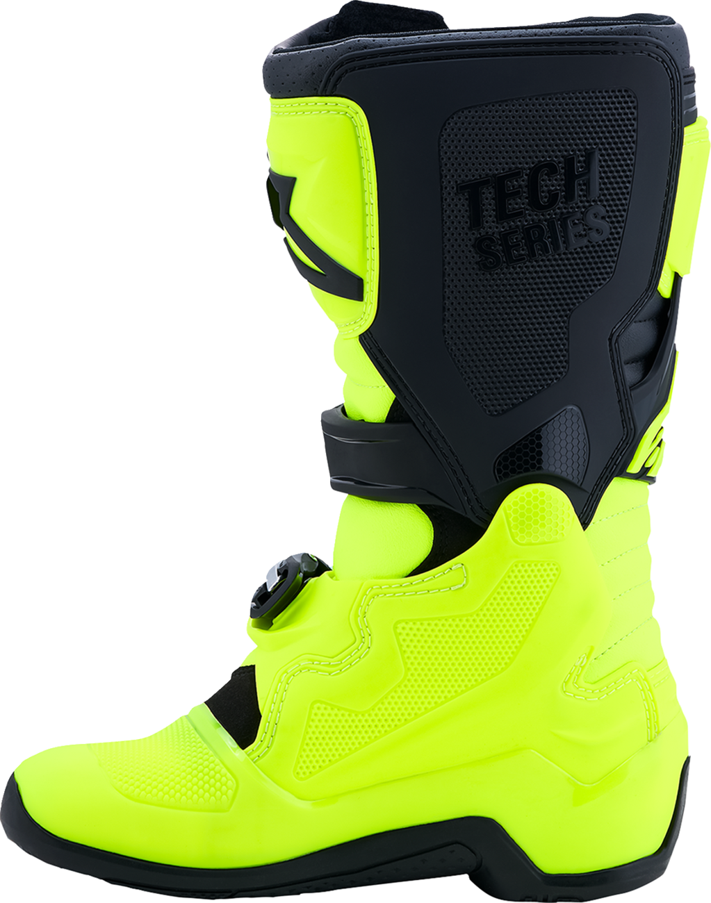 ALPINESTARS Youth Tech 7S Boots - Fluorescent Yellow/Black - US 2 / EU 34 2015017-551-2