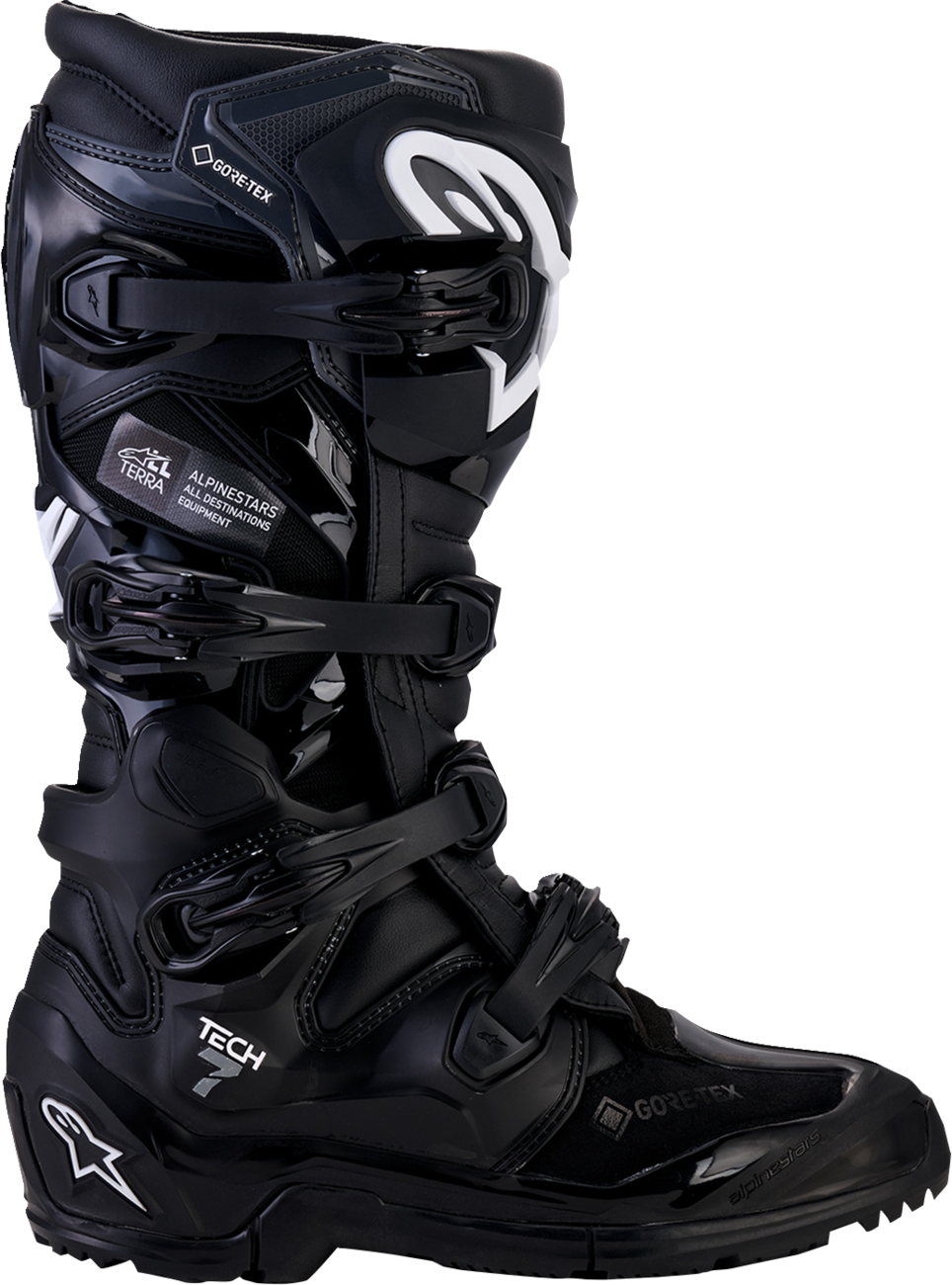 ALPINESTARS Tech 7 Enduro Gore-Tex® Boots - Black/Dark Gray - US 12 / EU 47 2030127-111-12
