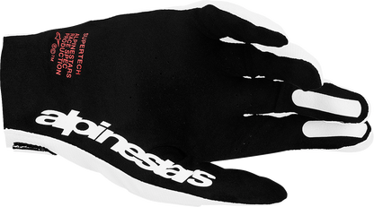 ALPINESTARS Supertech MX Gloves - White/Black/Fire Red - Small 3560627-2063-S