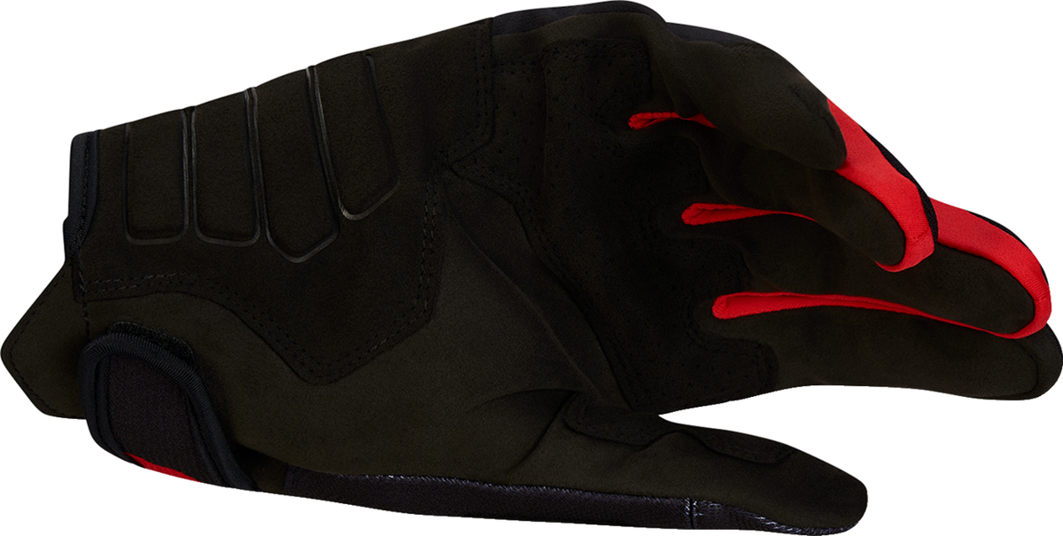 ALPINESTARS Techdura Gloves - Black/Bright Red - Medium 3564524-1303-M
